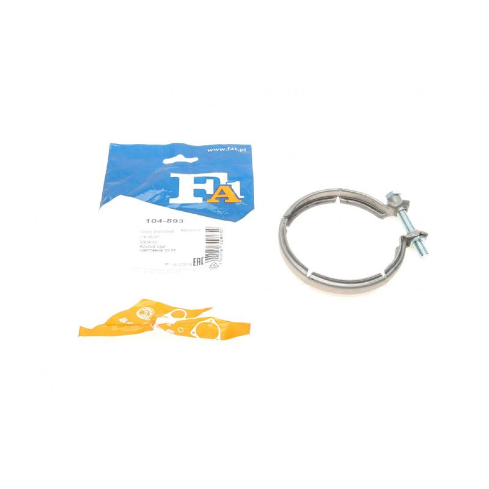 Хомут глушника BMW 3 E90/7 F01-F04 06-15 N54/N55 - 104-893 FA1