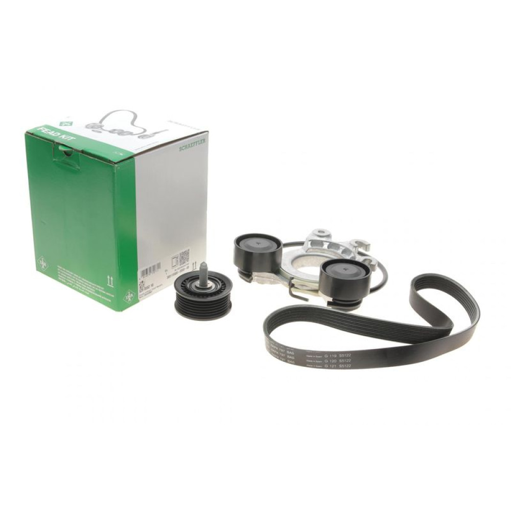 Комплект ремня генератора Peugeot 3008 SUV Hybrid4 M45GBU 1.6 19-6APK797 529 0552 10 INA