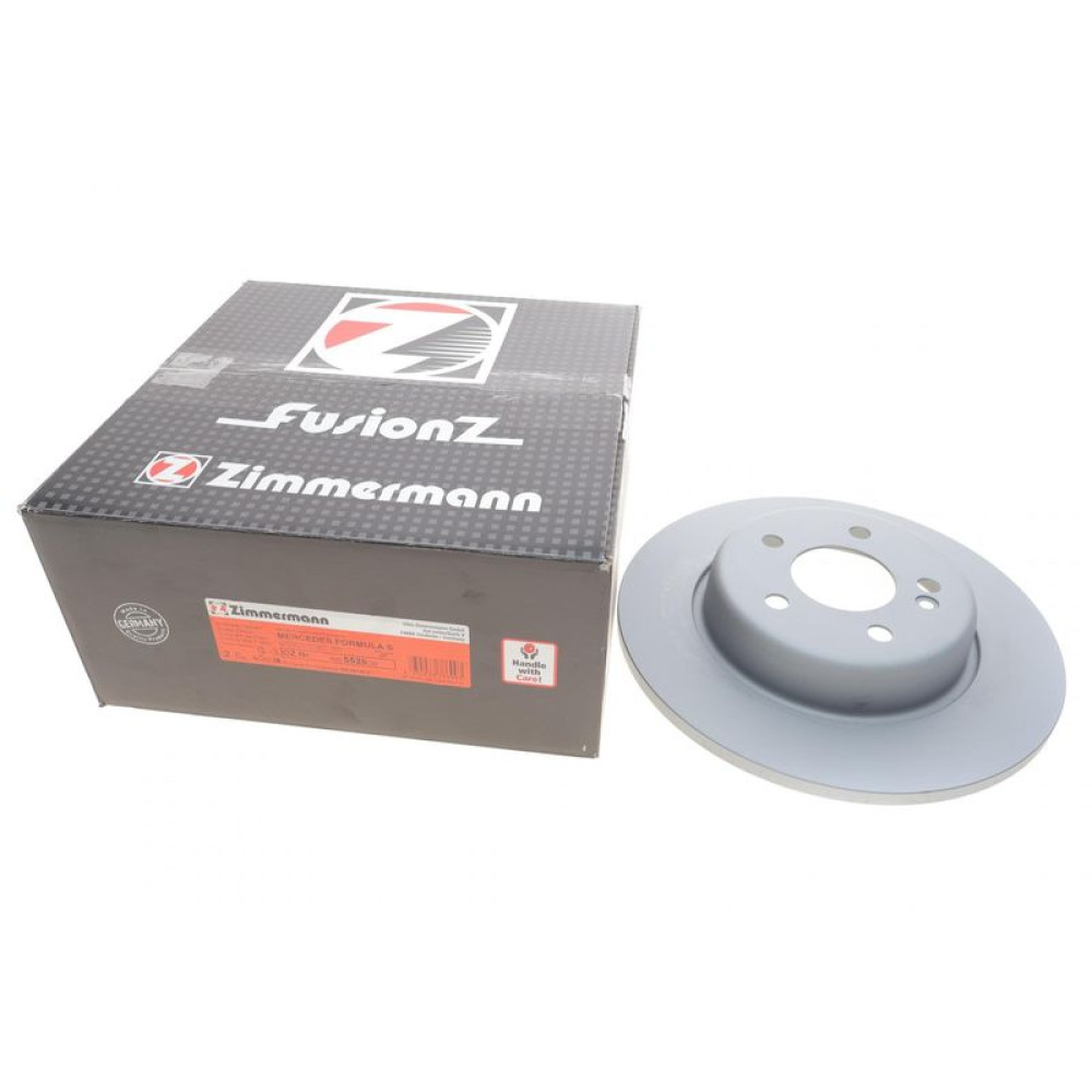 Диск гальмівний задній Mercedes C-class W205 14- 300x12 - 400.5526.30 ZIMMERMANN