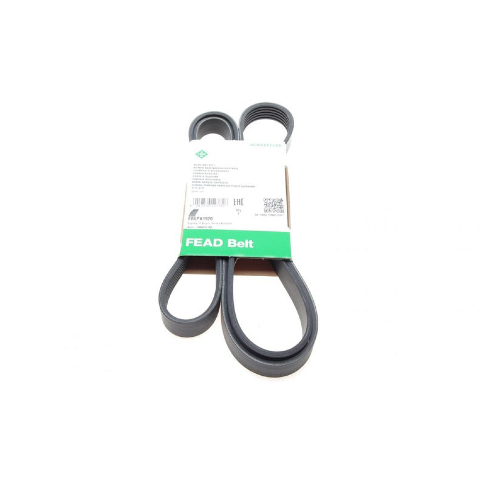 Ремень генератора Ford Escort 1.6/1.8 92-00/Renault Espace 3.0dCi 02- 6PK1920 FB 6PK1920 INA