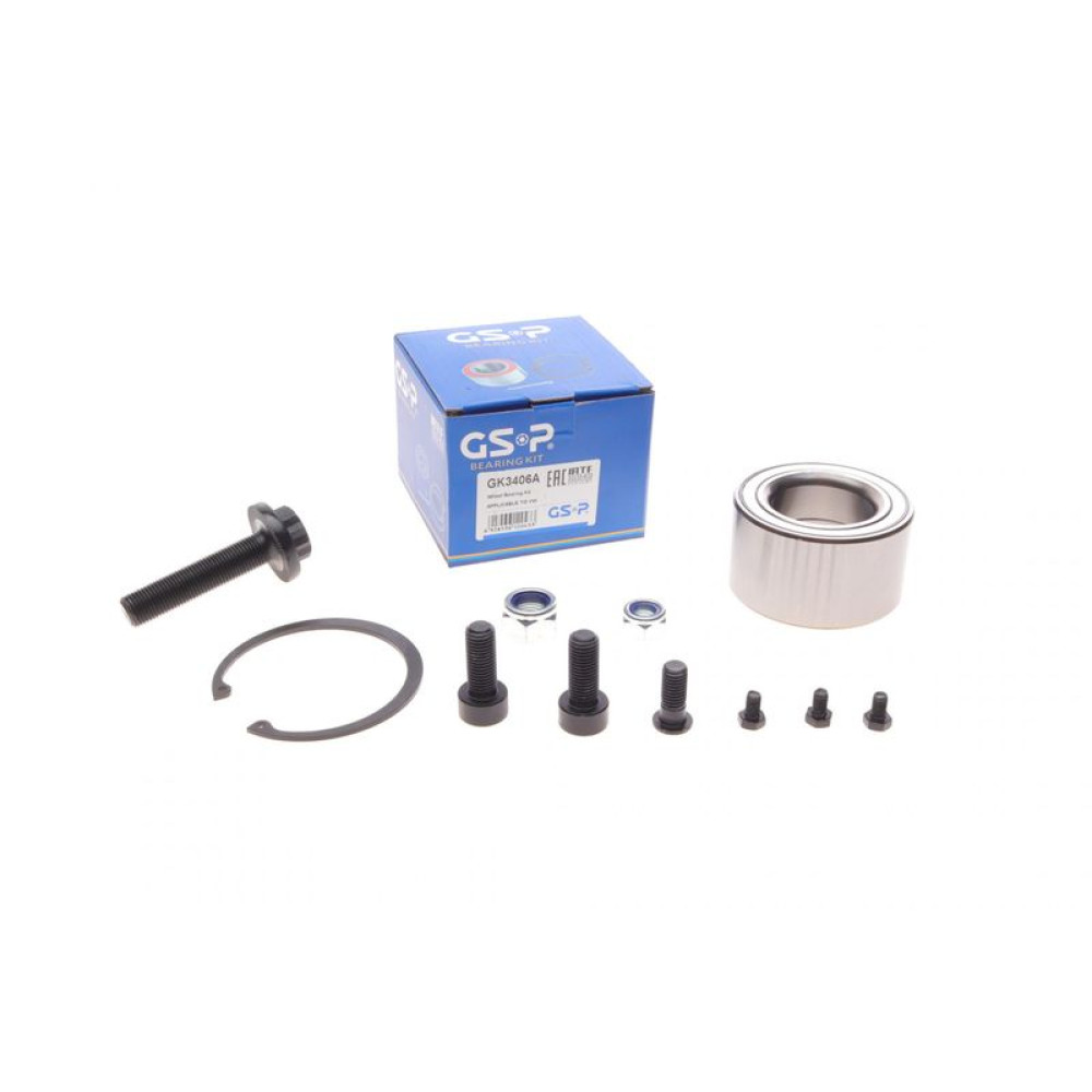 Підшипник маточини передньої VW T4 90-03 45x80x45 к-кт GK3406A GSP