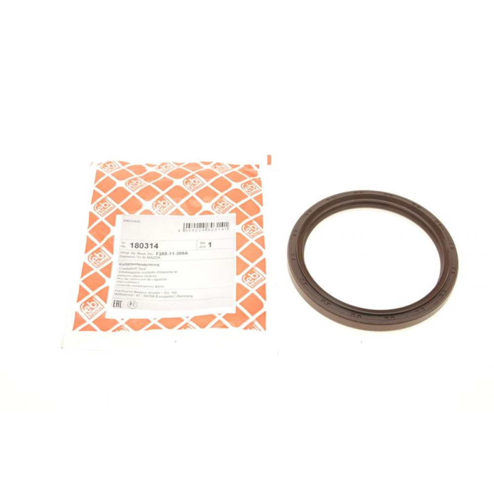 Сальник колінвала задній Mazda 323/626/929/3/5/6/Kia Sportage 1.8-2.9D 83- 90x110x9.5 - 180314 FEBI BILSTEIN