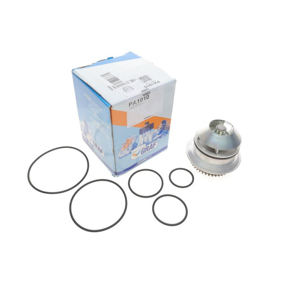 Насос воды VW LT 28-35/28-46 2.8TDI 92kw/96kw 97-06 B/B 5 лоп косой зуб PA1010 GRAF