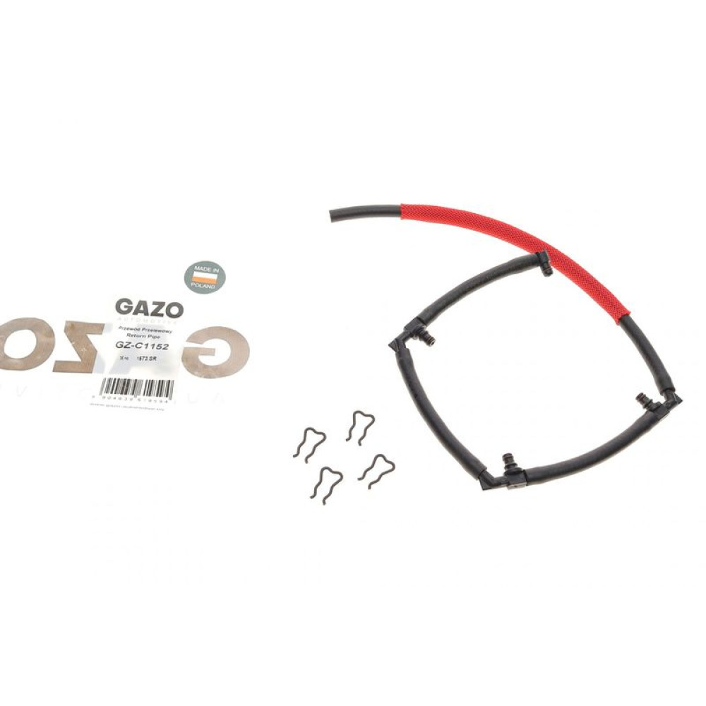 Шланг сливной Citroen Jumpy/ Peugeot Expert 2.0 HDI 07-GZ-C1152 GAZO