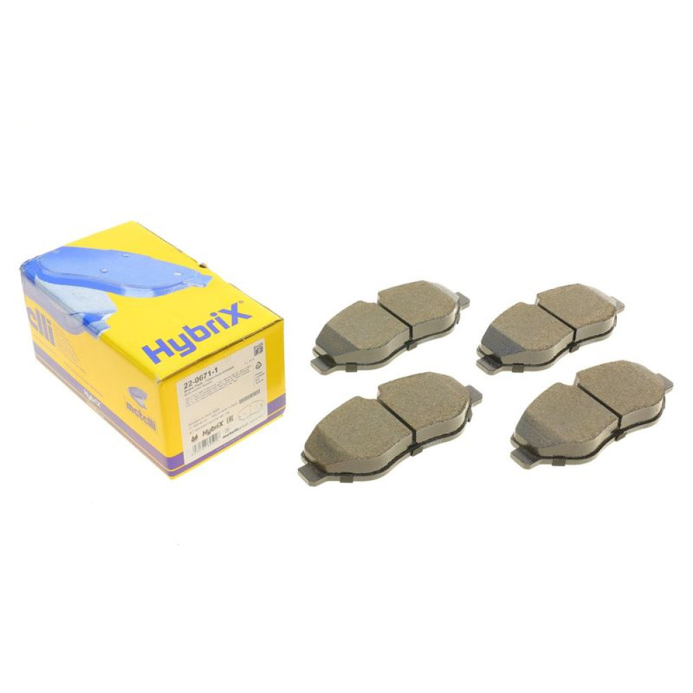 Колодки гальмівні передні Iveco Daily III/IV/V/VI 99-/Line 14-/City's 14-16 22-0671-1 METELLI