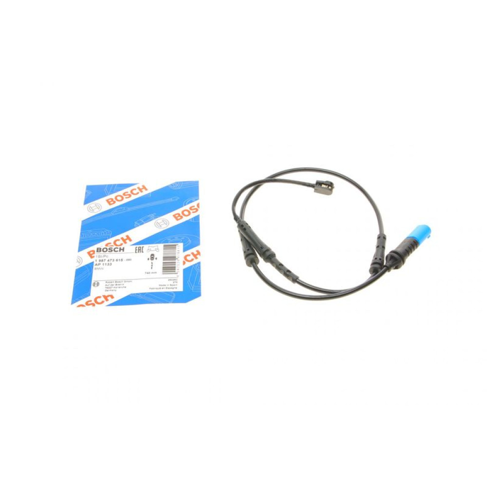 Датчик износа тормозных колодок задних BMW X3 G01 17- L=740mm - 1 987 473 615 BOSCH