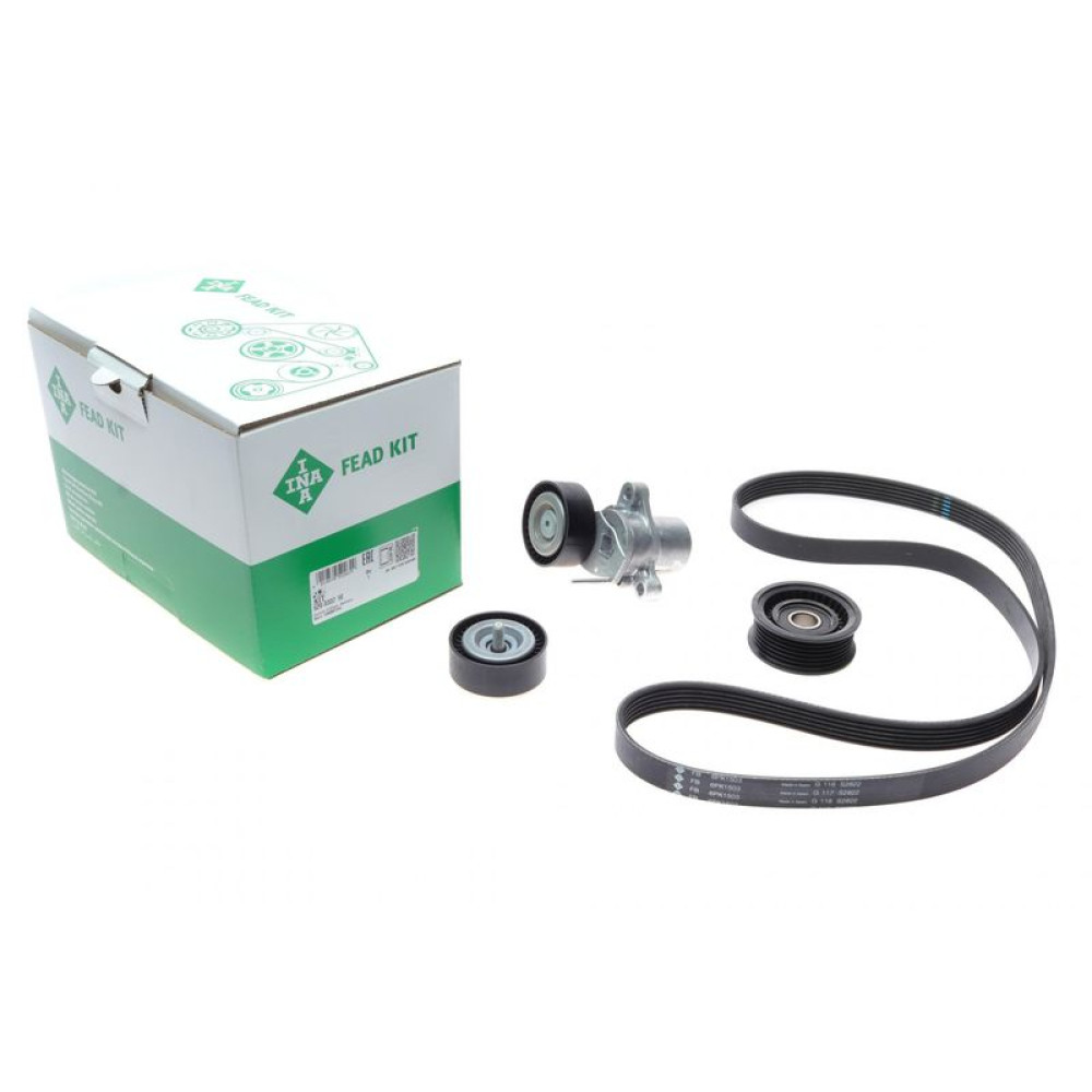 Комплект ремня генератора Ford Transit Connect 1.0 EcoBoost 13- 6PK1503 529 0337 10 INA