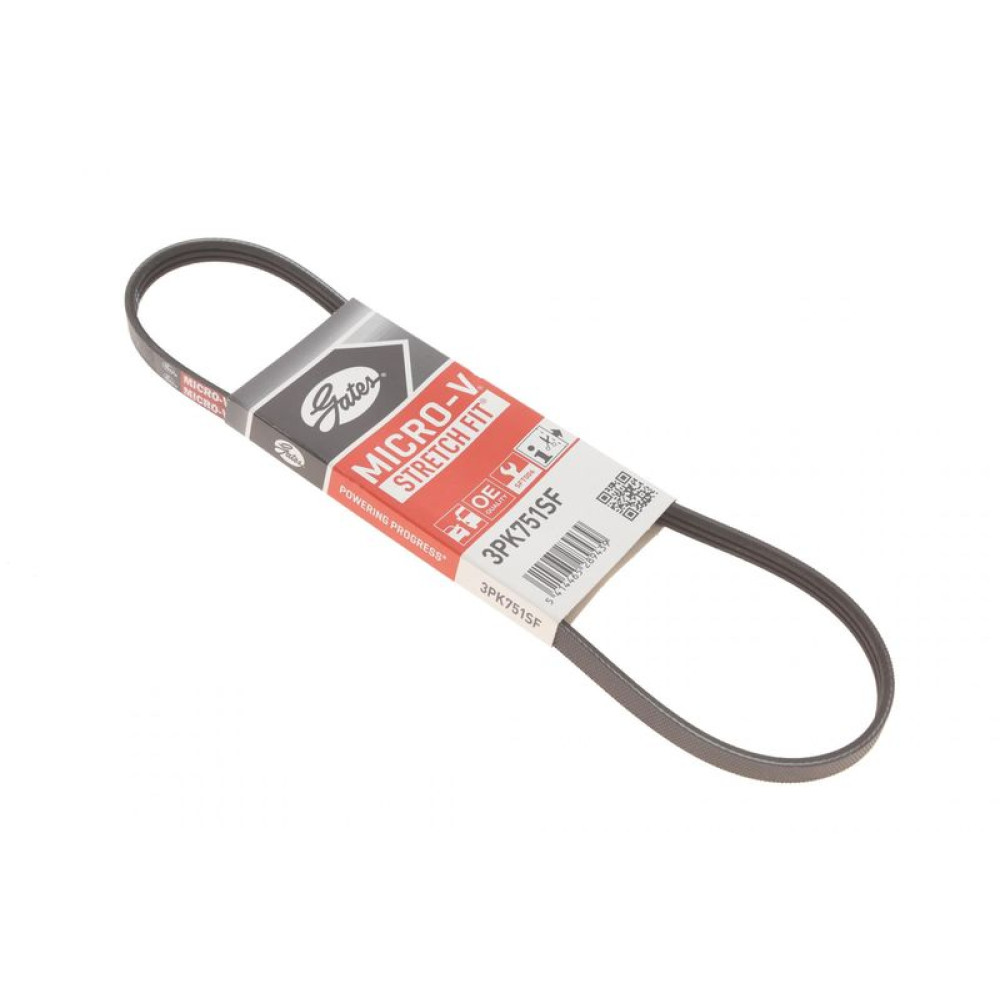 Ремень генератора Renault Clio IV/Logan II/Sandero 1.2 08- 3PK751SF GATES