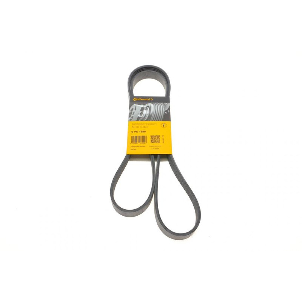 Ремень генератора Opel Combo/Astra G 1.7DTi 01-/VW T4 2.0 90-03/Ford Mondeo 2.5 94-00 6PK1590 CONTINENTAL