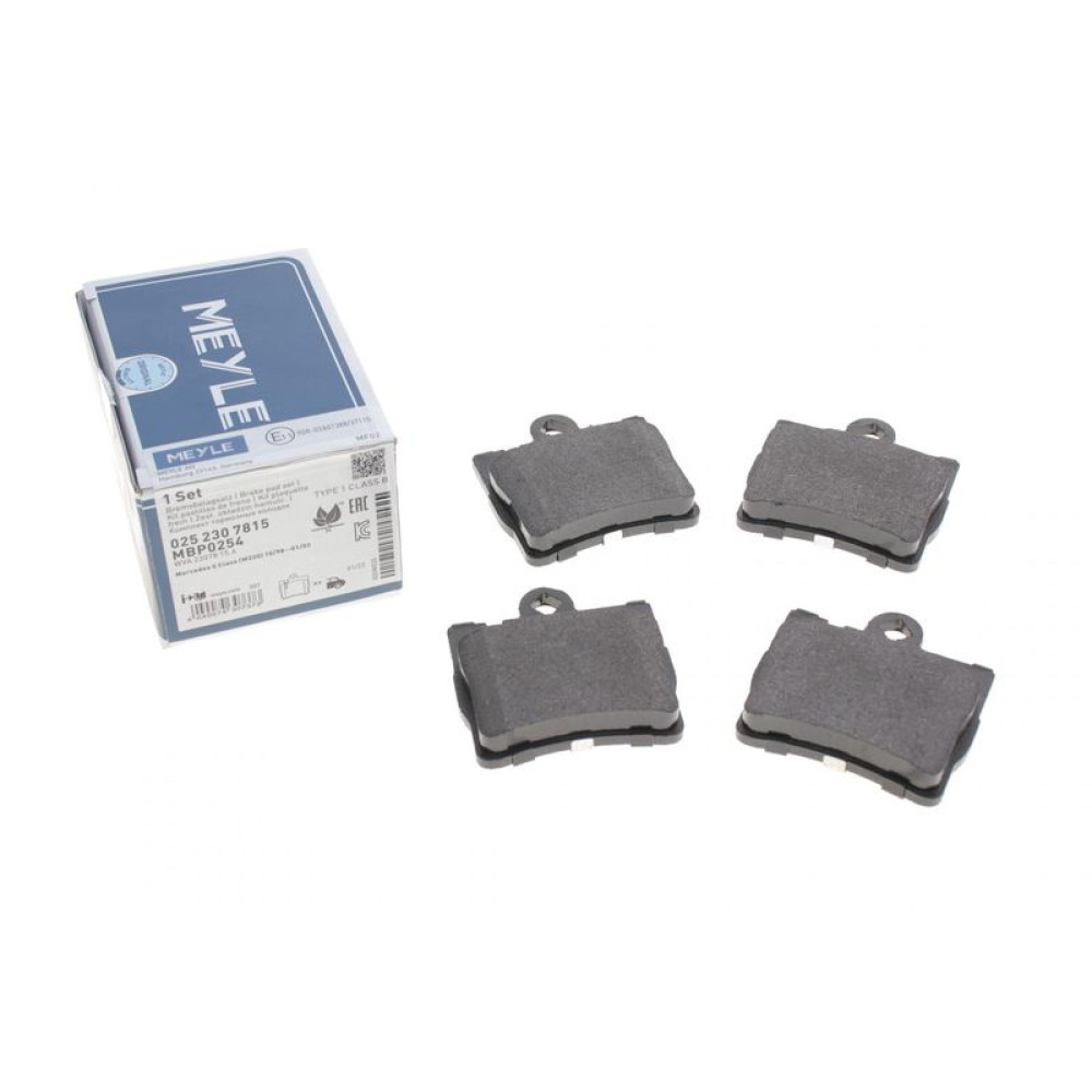 Колодки гальмівні задні Mercedes S-class W220/ C215 98-06 - 025 230 7815 MEYLE