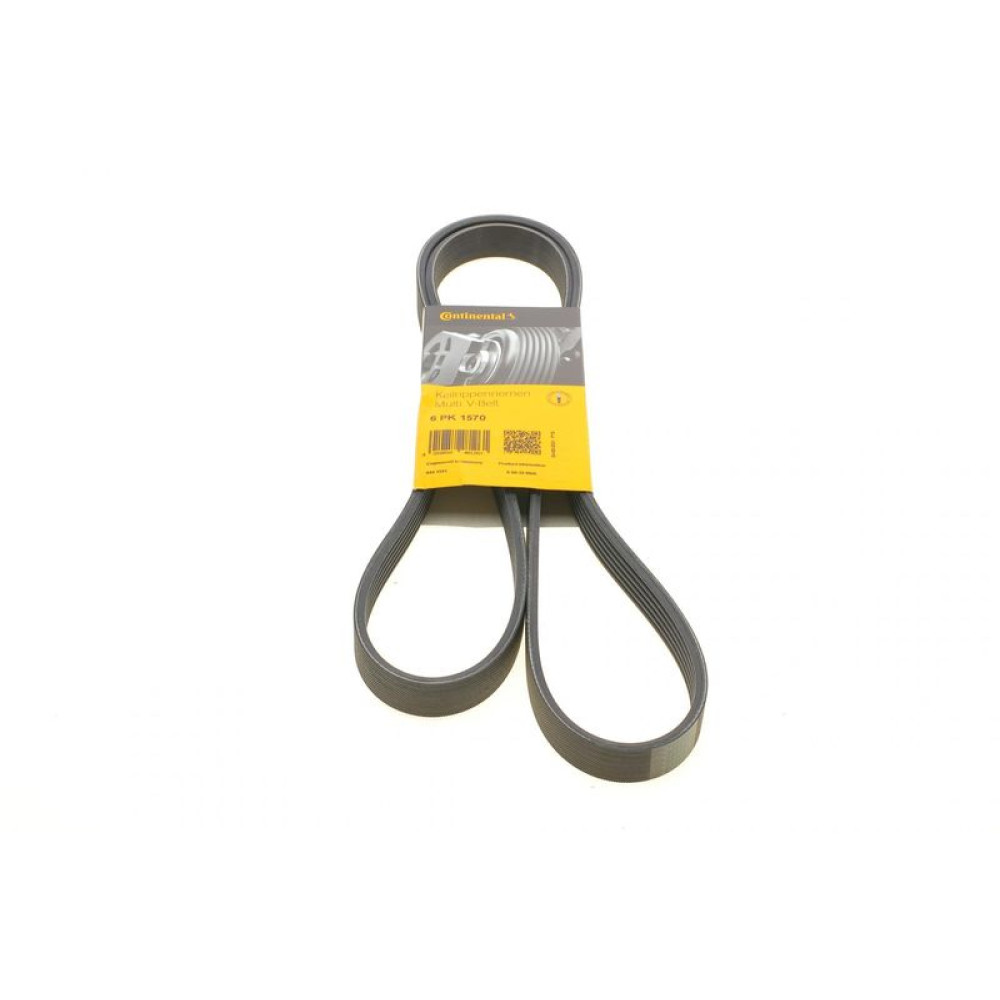 Ремінь генератора Audi A4/A6 1.6-2.0 00-08 6PK1570 6PK1570 CONTINENTAL