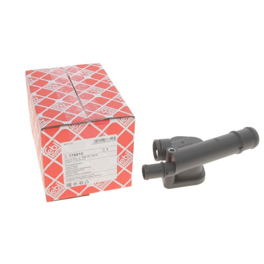 Фланець системи охолодження VW T5 1.9TDI 03- - 176810 FEBI BILSTEIN