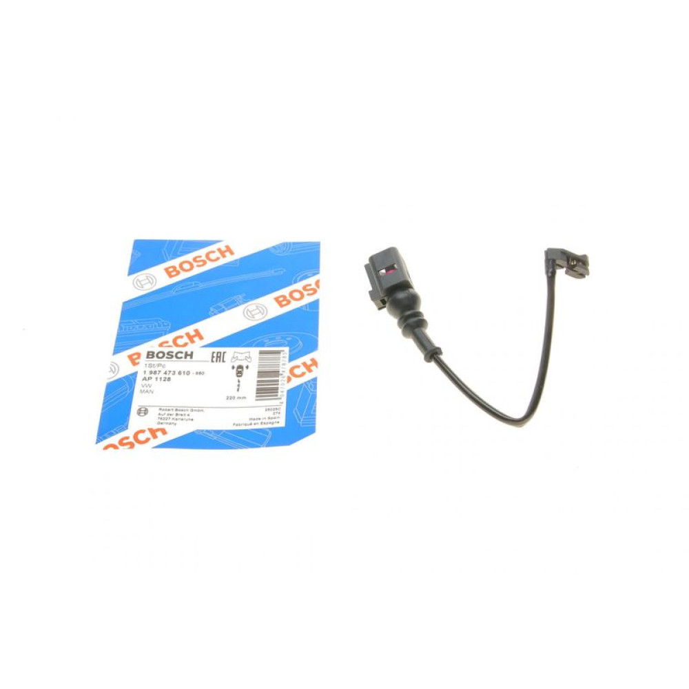 Датчик износа тормозных колодок VW Crafter 2.0TDI 16- L=220mm - 1 987 473 610 BOSCH