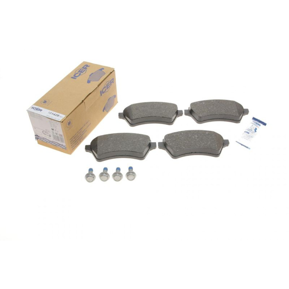 Колодки тормозные передние Land Rover Freelander 98-06 181428-701 ICER