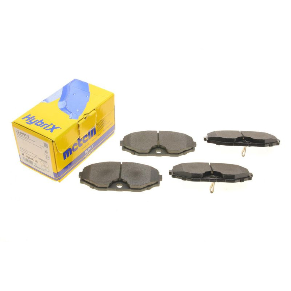 Колодки гальмівні передні Nissan Maxima 2.0-3.0 V6 24V 00-03 22-0405-0 METELLI