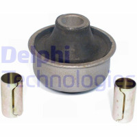 Сайлентблок рычага переднего/снизу/сзади Opel Astra F 91-98/Vectra A 88-95 с монтажными втулками TD249W DELPHI