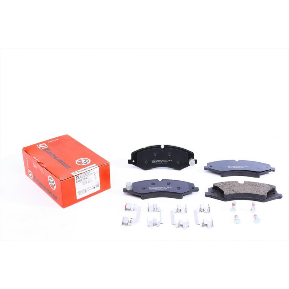 Колодки гальмівні передні Land Rover Discovery IV/V/Range Rover 2.0-5.0 4x4 09- TRW з аксес. - 25022.185.2 ZIMMERMANN