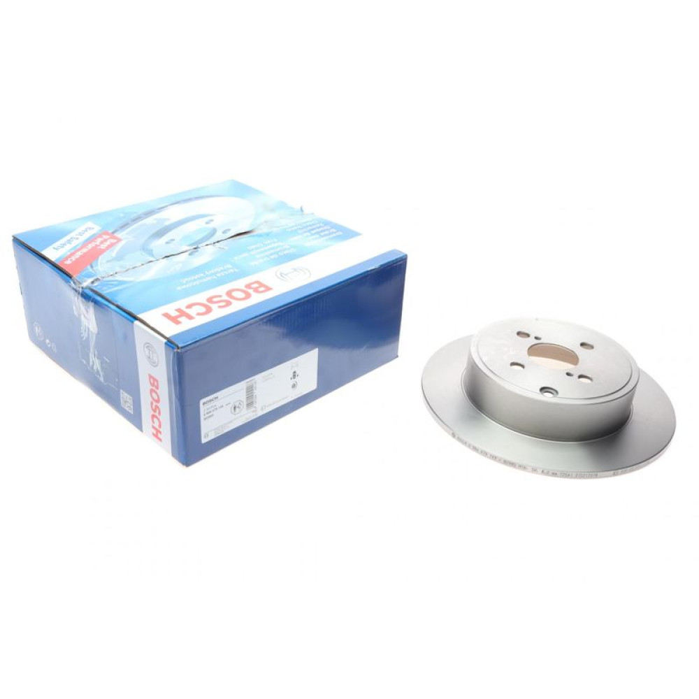 Диск гальмівний задній Toyota Corolla 00-18 279x9 - 0 986 479 149 BOSCH