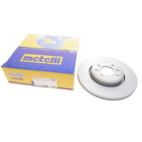 Диск тормозной передний Renault Kangoo/Megane/Scenic/Clio 99-/Laguna 95-01 280x24 с покрвент 23-0517C METELLI