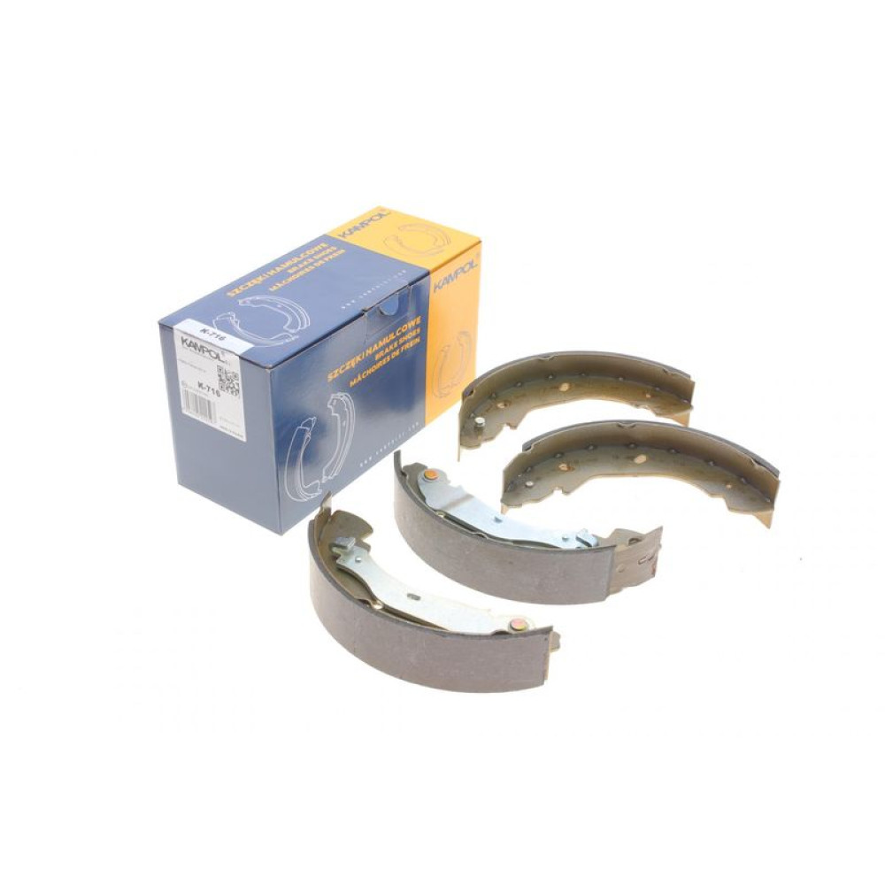 Колодки гальмівні задні Ford Transit 00- FWD барабанні 254x52 K-716 KAMPOL