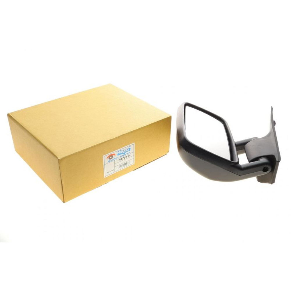 Зеркало заднего вида Mercedes Sprinter/VW LT 96- L механика - 5877811 VAN WEZEL