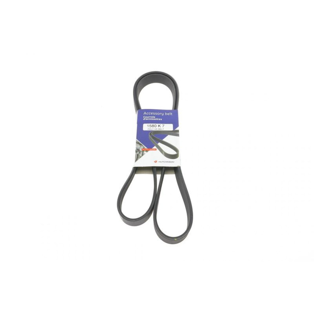Ремінь генератора Land Rover 2.5 TDI 1580 K 7 HUTCHINSON