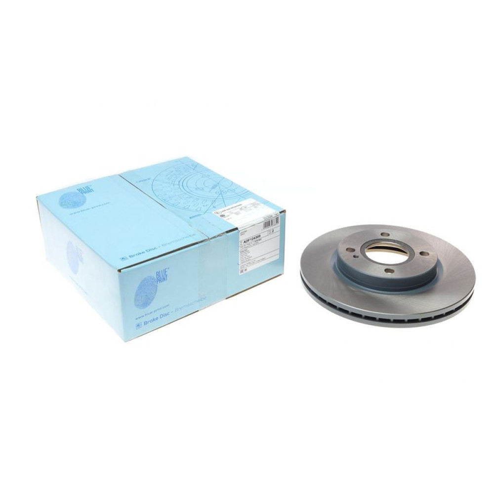 Диск гальмівний передній Ford Fiesta 08- 258x23 ADF124309 BLUE PRINT