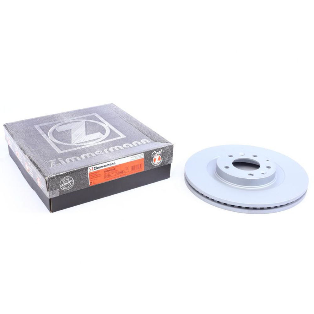 Диск гальмівний передній Mazda CX-7/CX-9 06- 320x28 з покриттям вент. - 370.3088.20 ZIMMERMANN