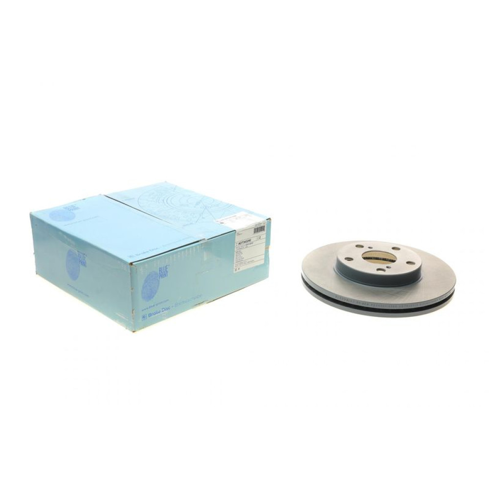 Диск гальмівний передній Toyota Auris 1.2-1.8 12-18/Corolla 1.3-1.8 13-18 277x26 ADT343240 BLUE PRINT