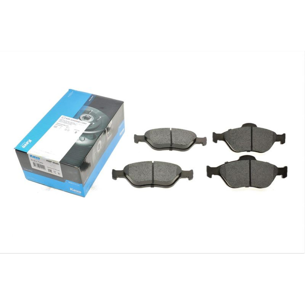 Колодки гальмівні передні Ford Fiesta 95-10/Fusion/Ka 02-12/Mazda 121 96-03/Mazda 2 03-07 KBP-4545 KAVO PARTS