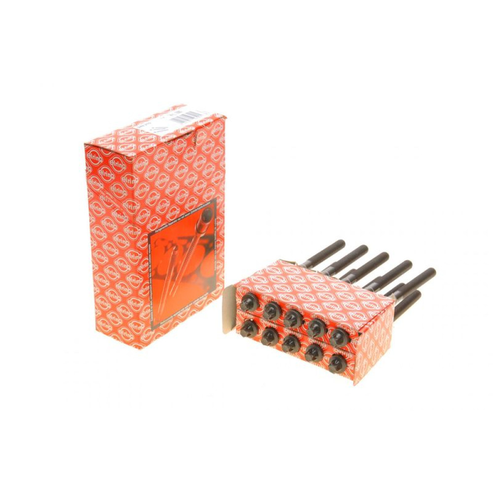 Болти головки к-кт 10шт. BMW 5 F10/G30/F90/7 F01-F04/G11/G12 08- N63/S63 249.210 ELRING