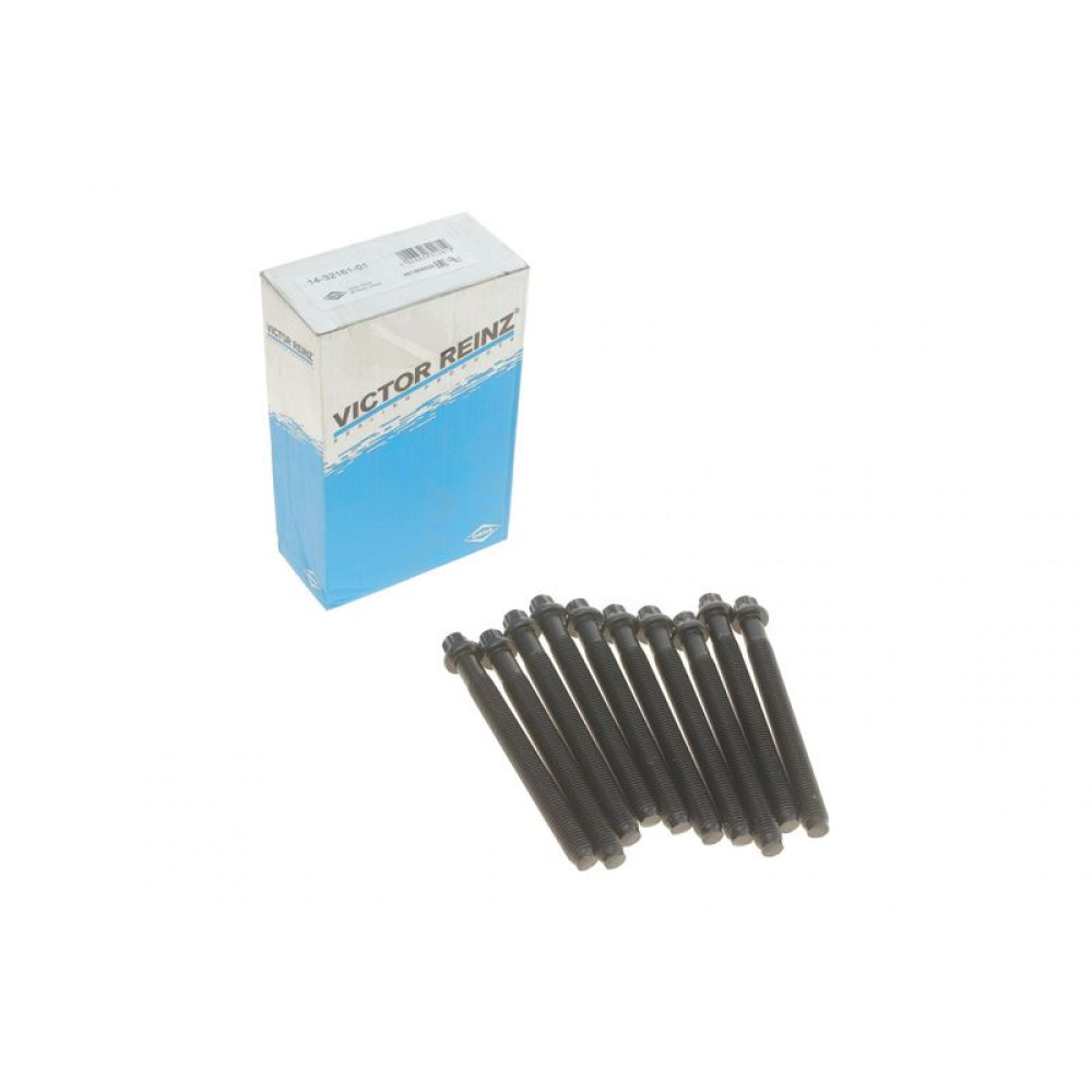 Болти головки к-кт 10шт. Renault Trafic/Kangoo/Opel Vivaro 1.9D/dTi/dCi 00-, F8Q - 14-32161-01 REINZ