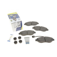 Колодки тормозные передние Citroen Jumper/Fiat Ducato/Peugeot Boxer 06- +датчик 141803 ICER