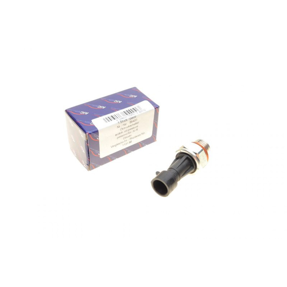 Датчик давления масла Citroen Jumper/Peugeot Boxer 2.8HDi 95- M14x1.5 черный 55400 AIC