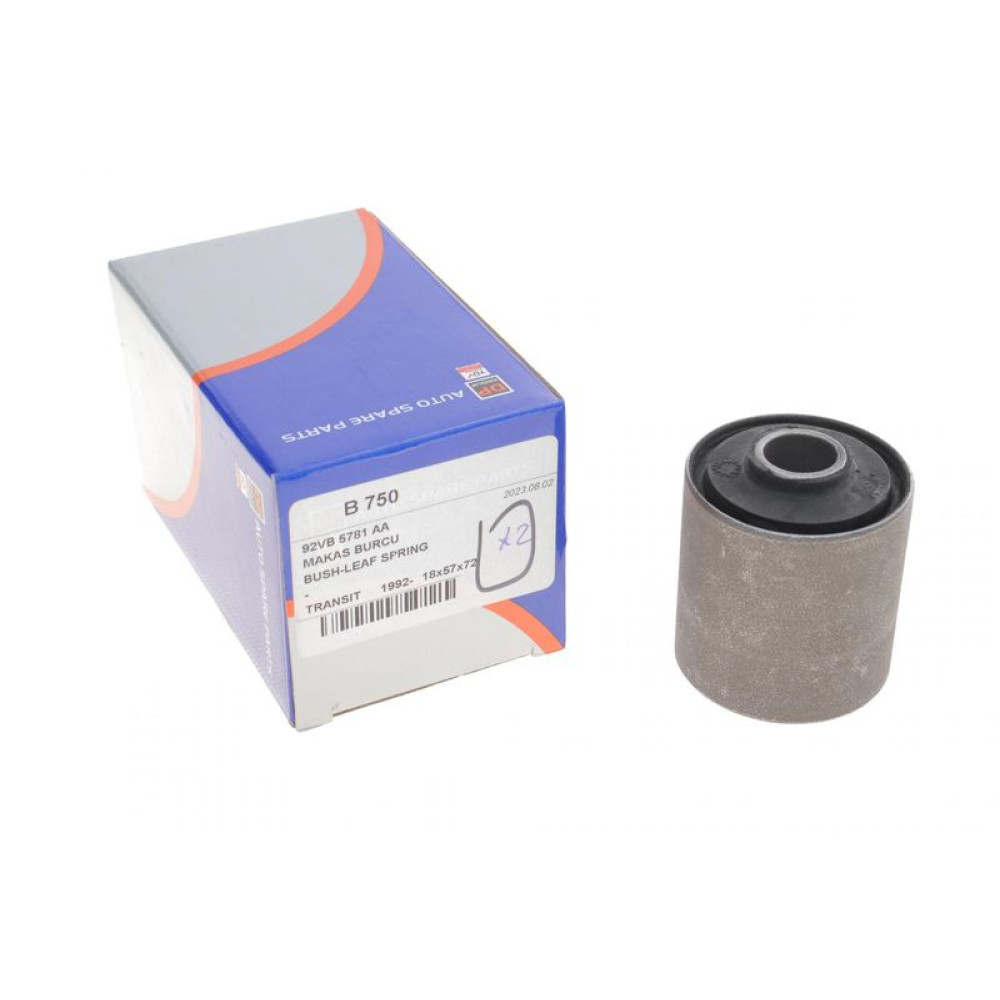 Сайлентблок ресори задній/передній Ford Transit 91- B 750 DP