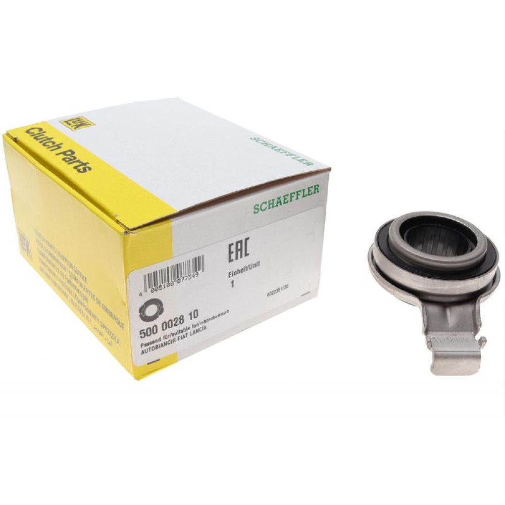 Подшипник выжимной Fiat Panda 0.8-1.0 80-04 500 0028 10 LuK Подшипник выжимной Fiat Panda 0.8-1.0 80-04 500 0028 10 LuK