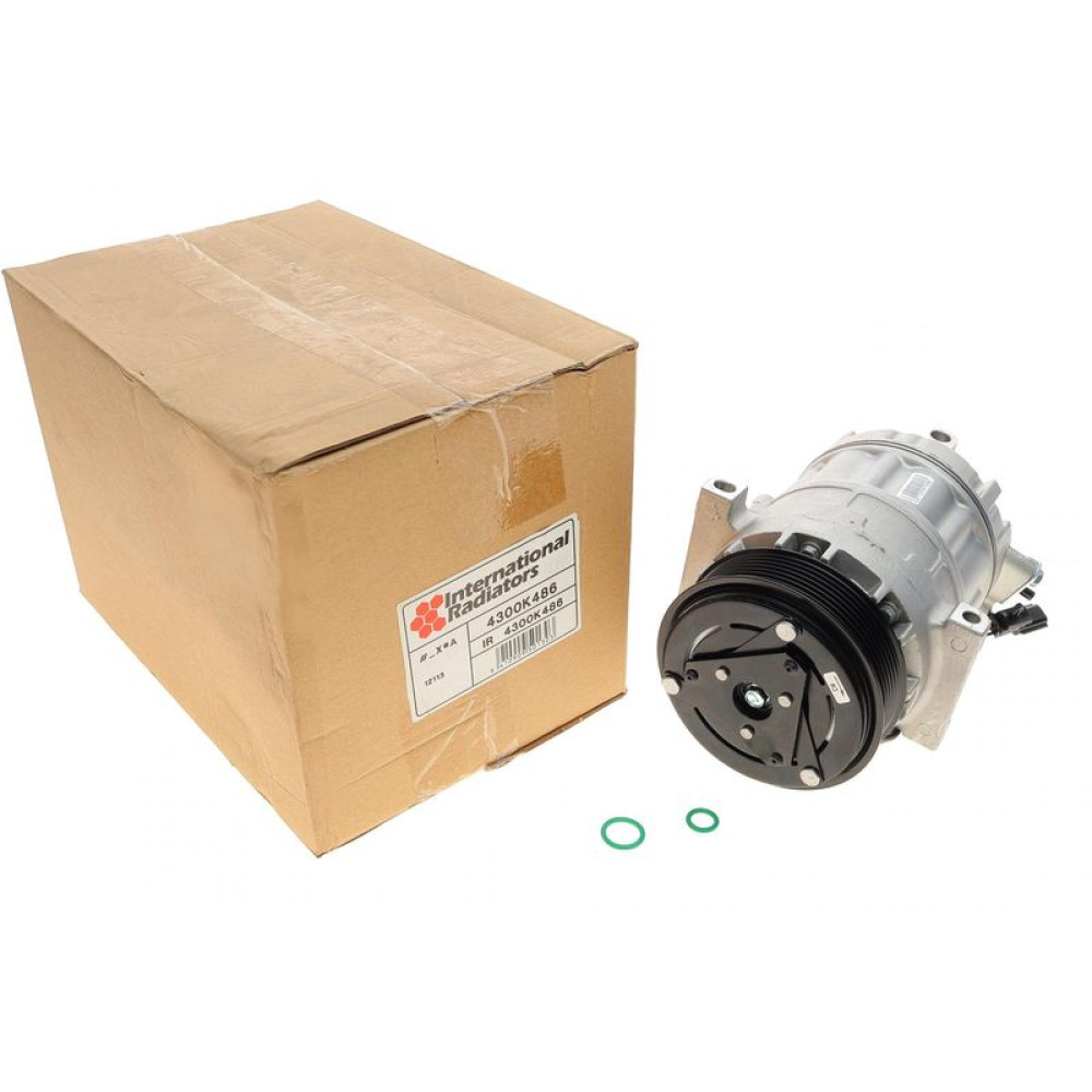 Компресор кондиціонера Renault Master III 2.3dCi 10- - 4300K486 VAN WEZEL Компресор кондиціонера Renault Master III 2.3dCi 10- - 4300K486 VAN WEZEL