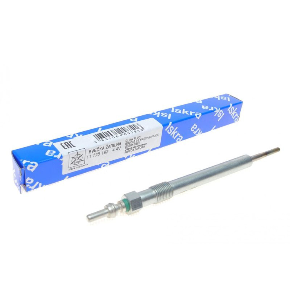 Свічка розжарювання Opel Astra J/K/Zafira C 1.6CDTI 13- 4.4V M10x1.0 L=146mm 11725192 ISKRA
