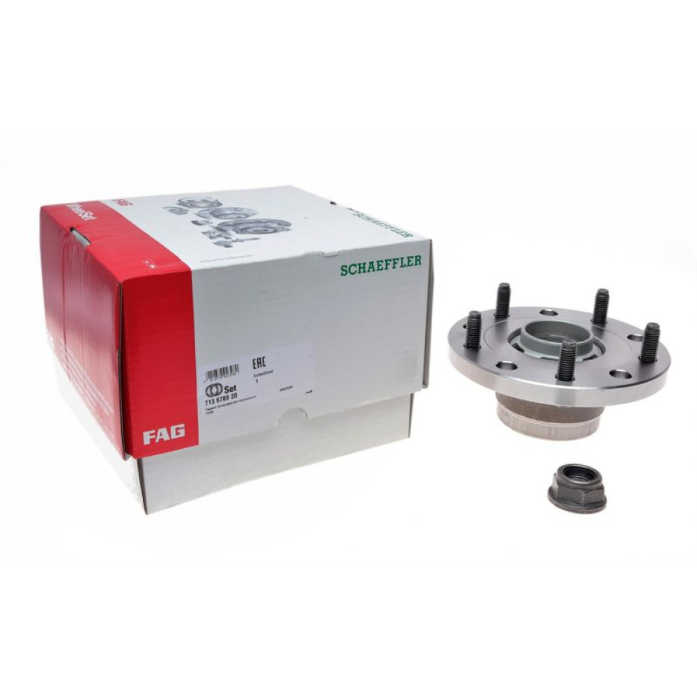 Підшипник маточини задньої Ford Transit V347 FWD 260/300 d=37mm +ABS 713 6789 20 FAG