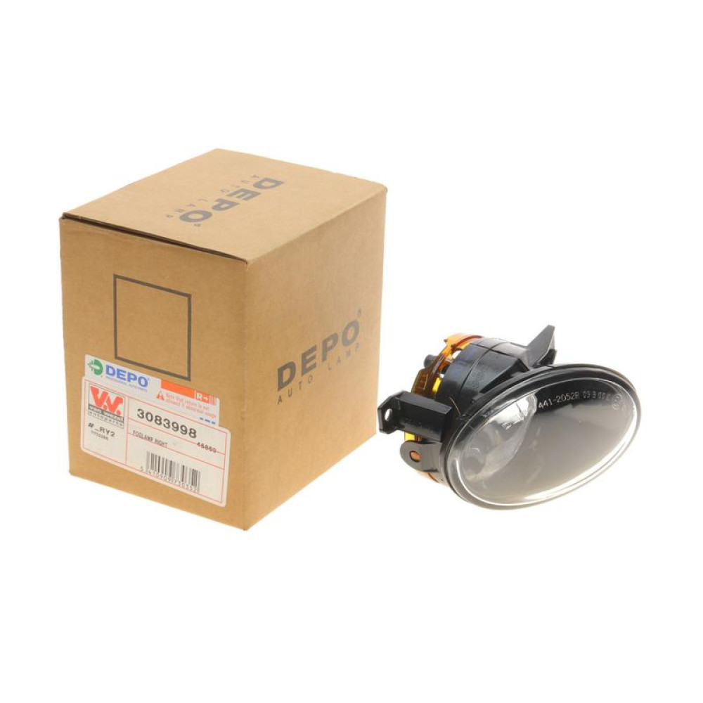 Фара противотуманная Mercedes Sprinter W906 06- R - 3083998 VAN WEZEL