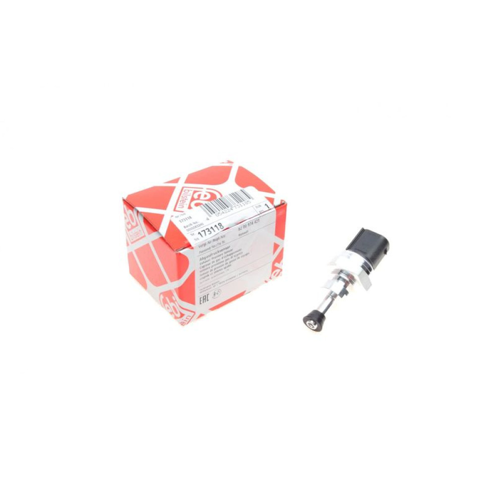 Датчик тиску вихлопних газів Renault Trafic 1.6dCi 14-/Megane/Scenic 1.5-2.0dCi 09- - 173118 FEBI BILSTEIN