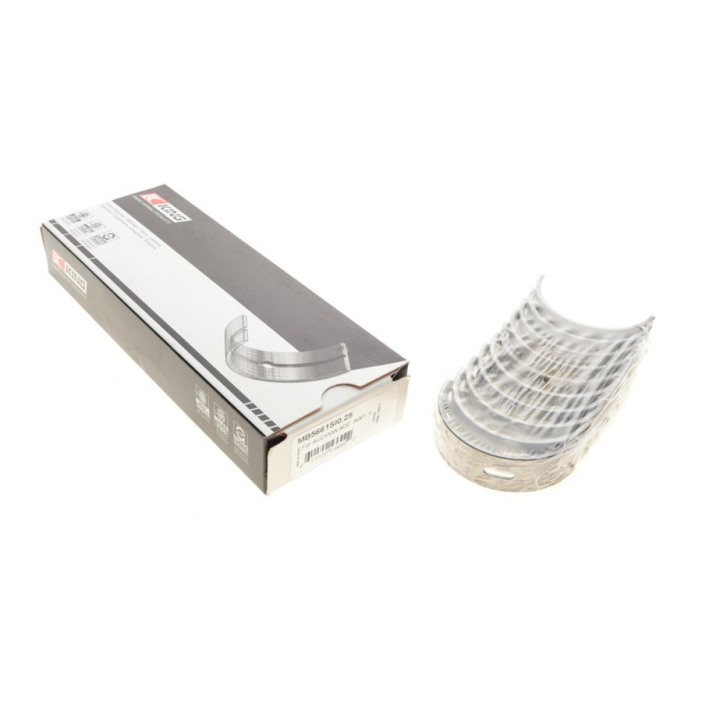 Вкладыши коренные Audi A4/VW Passat/Skoda Octavia 1.6-2.0 96-05 +0.25 - MB5661SI 0.25 KING