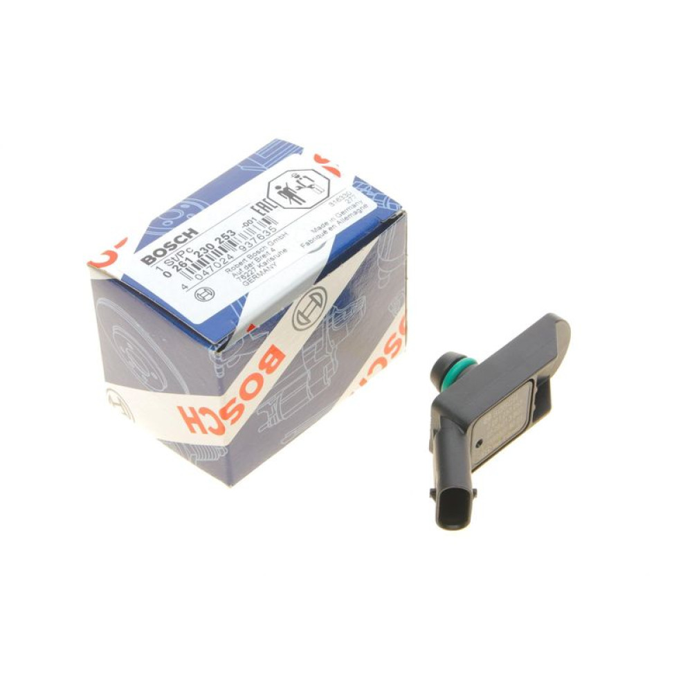 Датчик тиску надува BMW 1 F20/F21/3 F30/F80/F31 N13 11- - 0 261 230 253 BOSCH