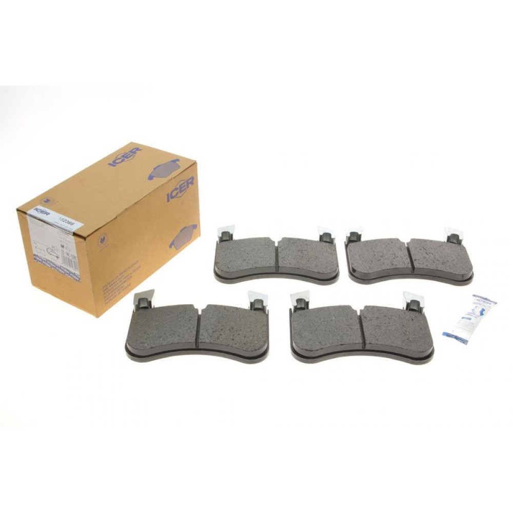 Колодки гальмівні передні Land Rover Defender 19-/Discovery 16-/Range Rover 12- 182366 ICER