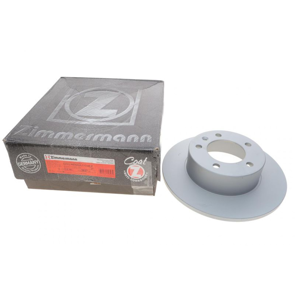 Диск тормозной задний Renault Master 2.3dCi 10-305x12 с покрытием полный - 430.2627.20 ZIMMERMANN