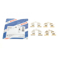 Планка супорта заднього прижимна к-кт Nissan Qashqai 07- Akeb - 1 987 474 715 BOSCH