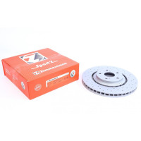 Диск гальмівний передній Toyota Rav 4 12-/Lexus RX/NX 08- 328x28з покриттям вент з отворами - 590.2825.52 ZIMMERMANN