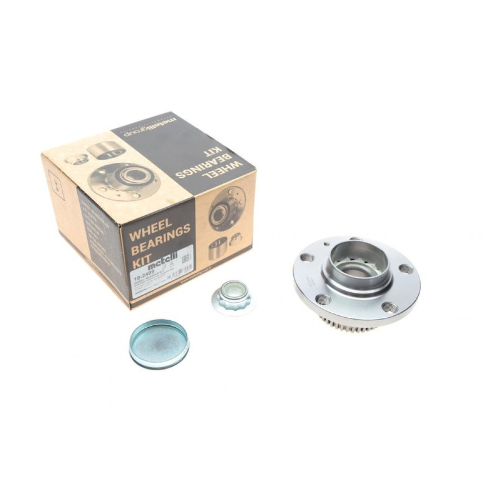 Підшипник маточини задньої Skoda Octavia 97-10/VW Bora/Golf IV 98-05 +ABS=43z 63.5x120x30 19-2499 METELLI
