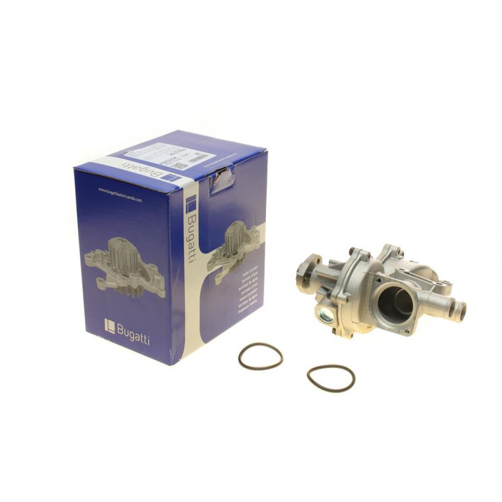 Насос воды Audi 80/100/VW Caddy/Golf/T4 1.3-2.0/1.6-1.9TD/TDI 76-03 B/B 6 лопастей с корпусом PA0319C BUGATTI