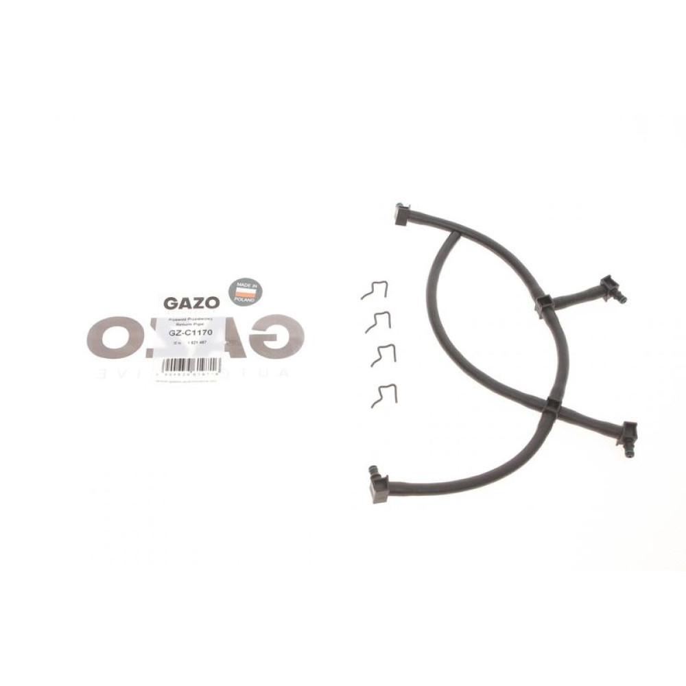 Шланг зливний Ford Focus/Tourneo Connect 1.8TDCi 05-15 GZ-C1170 GAZO
